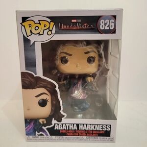 Funko Pop Marvel Agatha Harkness Wanda Vision #826 Bobblehead‎ New Opened Box